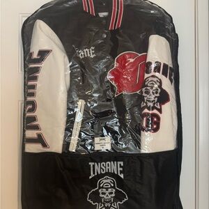 Black and White Varsity Jacket